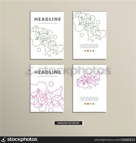 Book cover with abstract linear circuits eps.. Book cover with abstract linear circuits eps