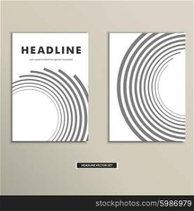 Book cover with abstract lines and twirl.. Book cover with abstract lines and twirl