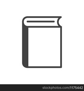 book - education icon vector design template