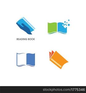 Book education Logo Template vector design