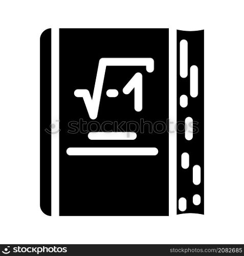 book educational glyph icon vector. book educational sign. isolated contour symbol black illustration. book educational glyph icon vector illustration