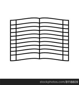 ©book for writing notes color icon vector.©book for writing notes sign. isolated symbol illustration.©book for writing notes color icon vector illustration