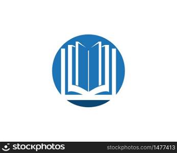 Book icon and symbol vector