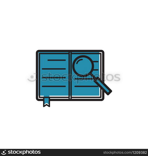 Book icon design vector template