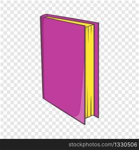 Book icon in cartoon style isolated on background for any web design . Book icon, cartoon style
