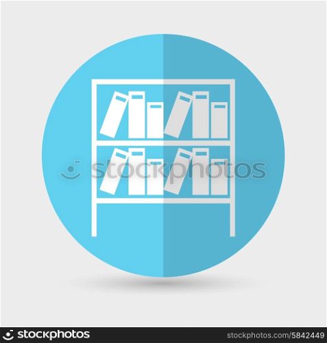 Book icon on a white background