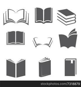 Book icon set