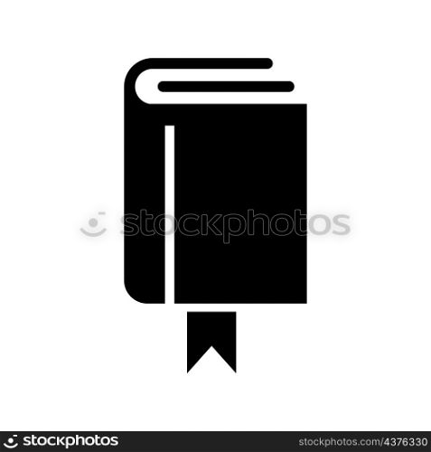 book icon vector flat illustration