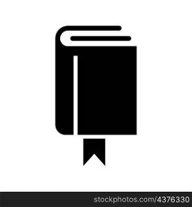 book icon vector flat illustration