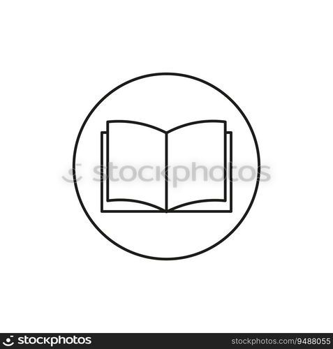 Book icon. Vector illustration. Eps 10. Stock image.. Book icon. Vector illustration. Eps 10.