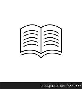 book icon vector illustration logo design