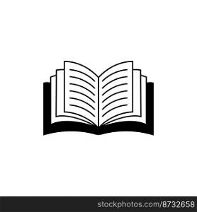 book icon vector illustration logo design