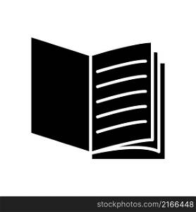 Book icon vector sign and symbol on simple design