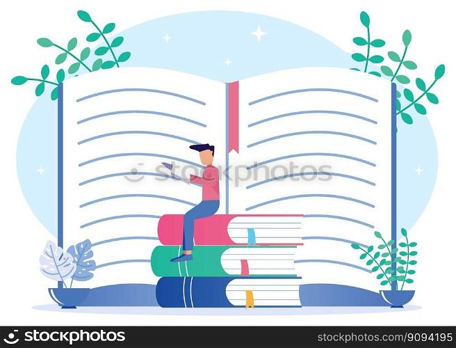 Book icons as literary meanings and the author’s moral ideas on the concept of education. A method of presenting creative ideas with hidden information. Publishing events for blogs, poems or novels.