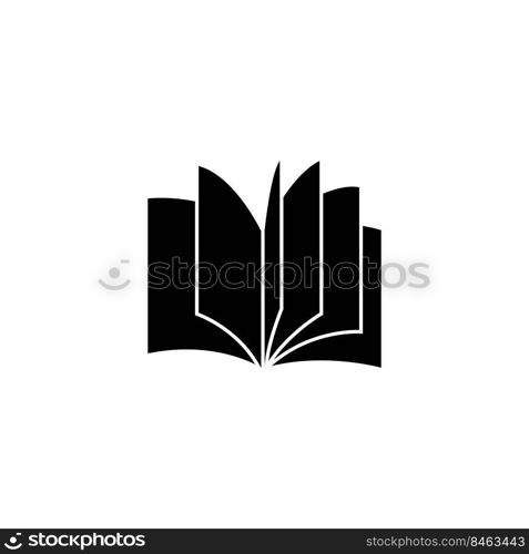 book logo stock illustration design