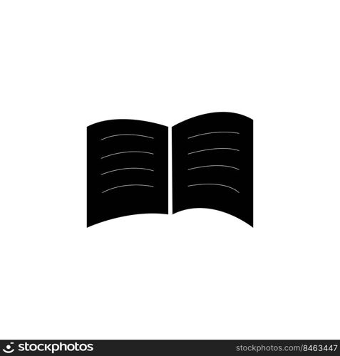 book logo stock illustration design