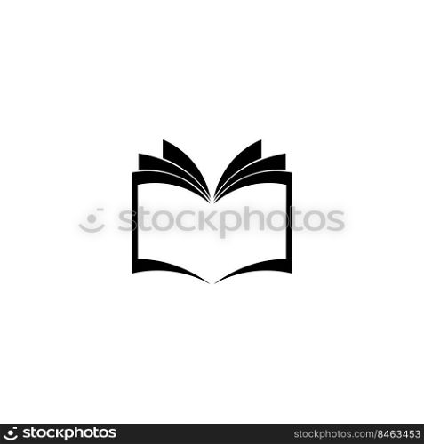book logo stock illustration design