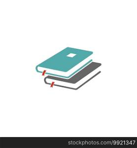 Book Logo Template vector Illustration design