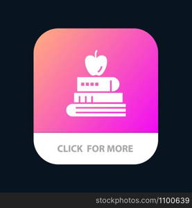 Book, Pen, Food, Education Mobile App Icon Design