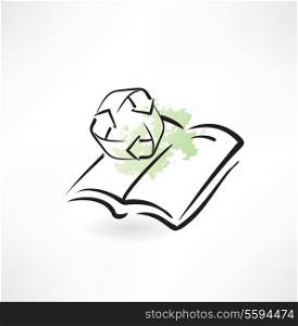 book recycle icon