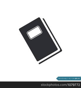 Book, Stationery Education Icon Vector Template Illustration Design