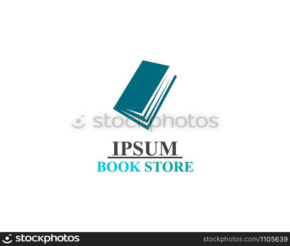 Book Store logo illustration template vector