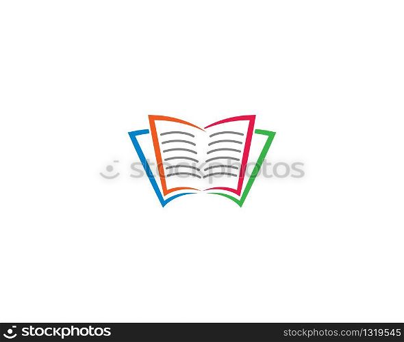 Book vector symbol icon illustration design