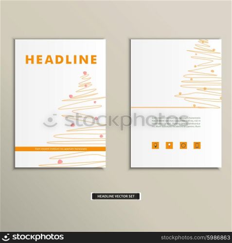 Book with a Christmas tree on the cover.. Book with a Christmas tree on the cover