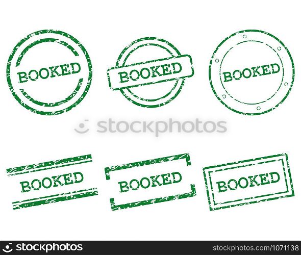 Booked stamps