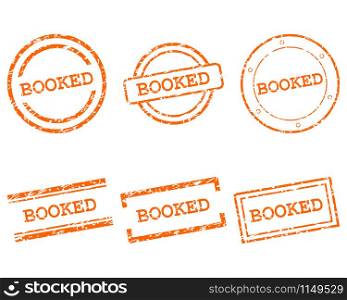Booked stamps