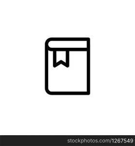 Bookmark icon design vector template