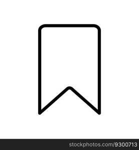 bookmark icon design vector template