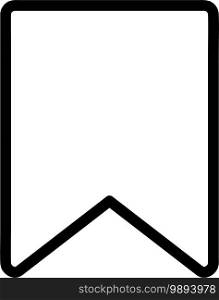 bookmark icon sign design