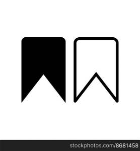 Bookmark icon. vector illustration symbol design
