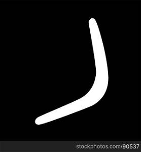 Boomerang it is icon .. Boomerang it is icon . Flat style .