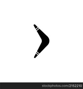 Boomerang logo vector isolated icon design