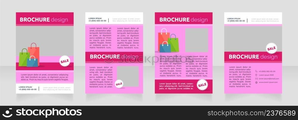 Boosting performance with sales blank brochure design. Template set with copy space for text. Premade corporate reports collection. Editable 4 paper pages. Ubuntu Bold, Raleway Regular fonts used. Boosting performance with sales blank brochure design