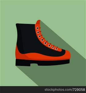Boots icon. Flat illustration of boots vector icon for web design. Boots icon, flat style