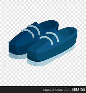 Boots icon. Isometric illustration of boots vector icon for web. Boots icon, isometric style