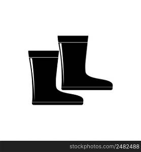 Boots, shoes icon template vector design