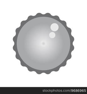 bottle cap icon logo vector design template