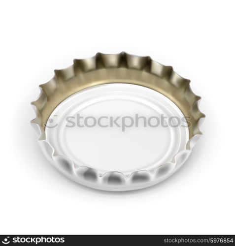 Bottle cap, vector object