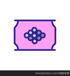 bottle, caviar icon vector. Thin line sign. Isolated contour symbol illustration. bottle, caviar icon vector. Isolated contour symbol illustration
