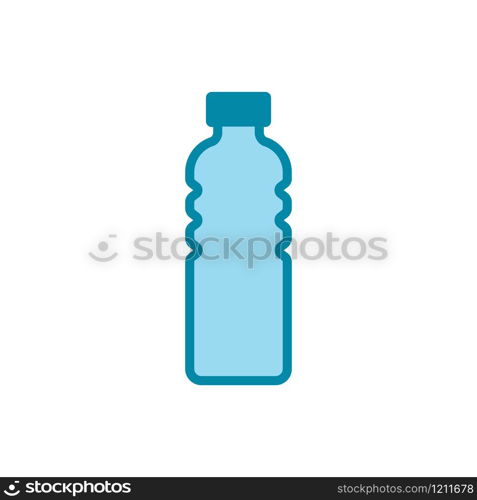 bottle icon in trendy flat style vector logo template