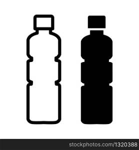 Bottle icon vector