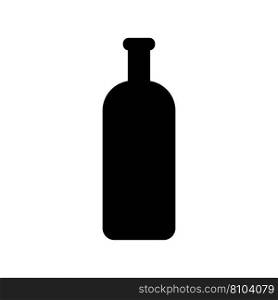 bottle icon vector illustration logo design