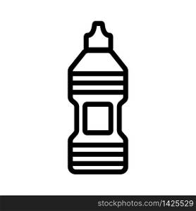 bottle of ketchup for kitchen icon vector. bottle of ketchup for kitchen sign. isolated contour symbol illustration. bottle of ketchup for kitchen icon vector outline illustration