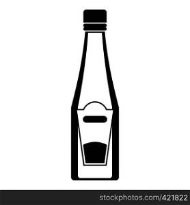 Bottle of ketchup icon. Simple illustration of bottle of ketchup vector icon for web. Bottle of ketchup icon, simple style
