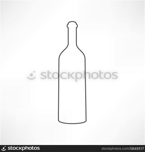 bottle of wine and a glass icon