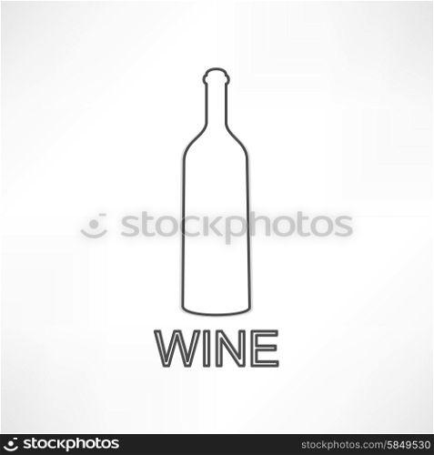 bottle of wine and a glass icon